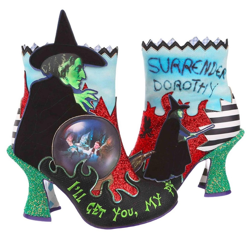 Irregular Choice Multicolor Wizard of Oz Heeled Boots